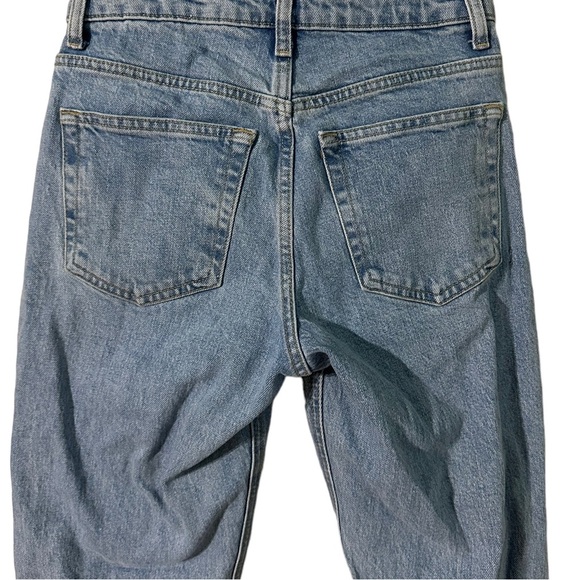 Topshop straight leg light wash jeans 26 - Picture 11 of 14